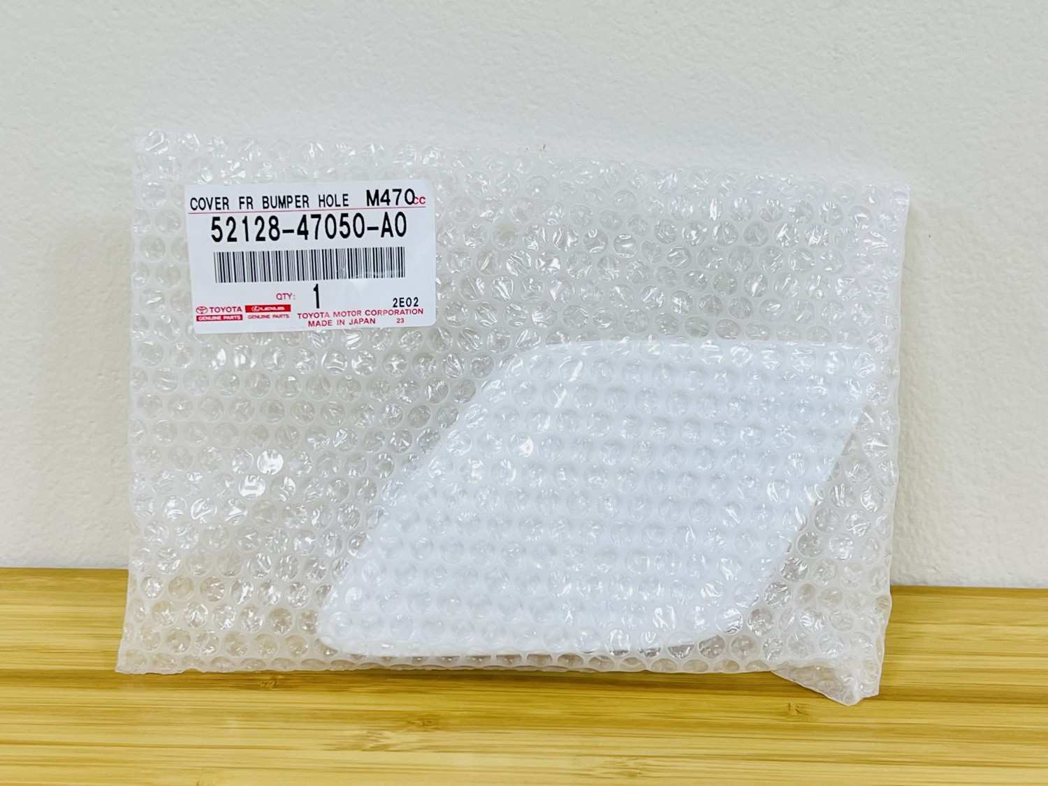 Front Bumper Hole Cover - Prius - Left Side (52128-47050-A0)